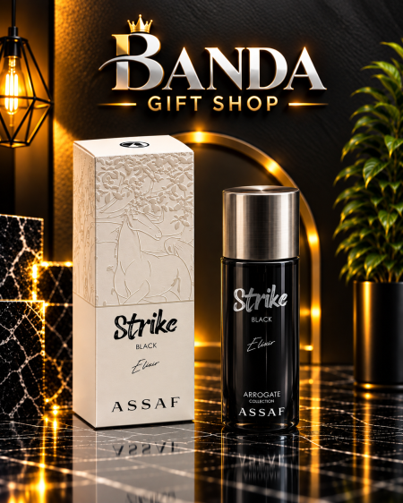 عطر سترايك من عساف Assaf Strike Black Elixir